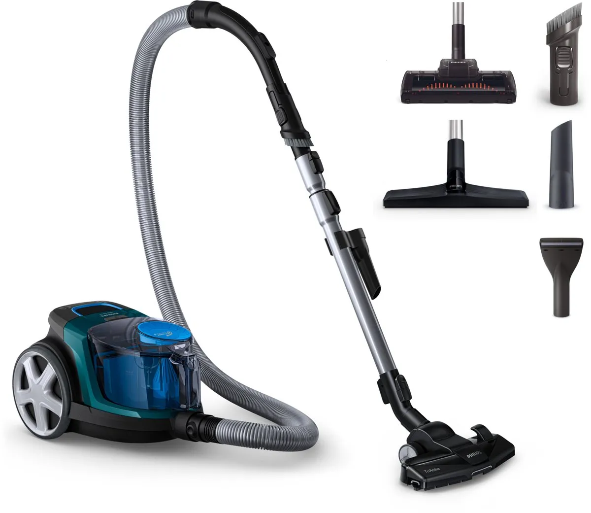 Philips PowerPro Compact FC9334/09 Stofzuiger - 900W - Groen