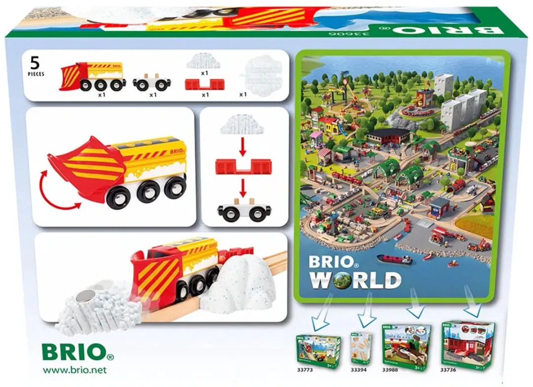 BRIO Sneeuwschuivertrein 33606 - Multicolor - afbeelding 6 van 6