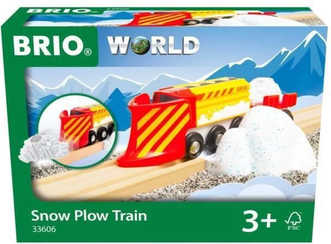 BRIO Sneeuwschuivertrein 33606 - Multicolor