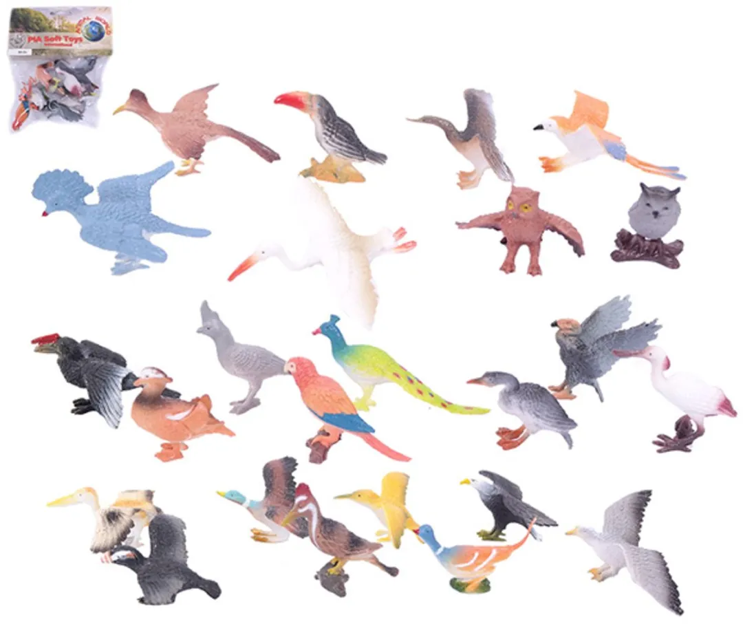 PIA Soft Toys Vogels Speelfiguren