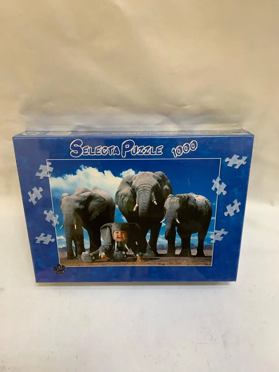 Selecta Olifanten Puzzel 1000 Stuks