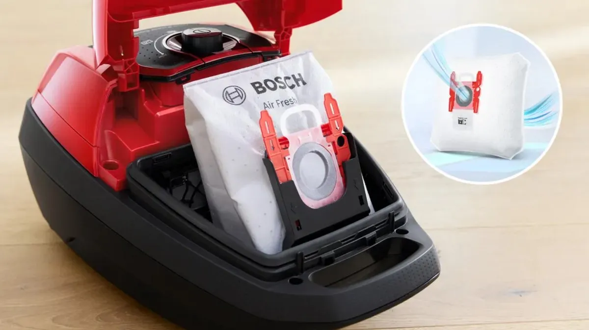 Bosch ProAnimal BGB8PET3A Stofzuiger met zak - Rood