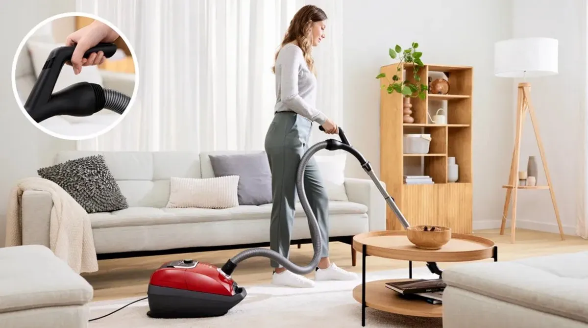 Bosch ProAnimal BGB8PET3A Stofzuiger met zak - Rood