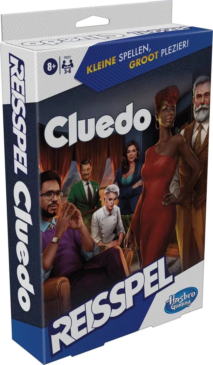 Hasbro Gaming Cluedo Reisspel - 3-6 Spelers