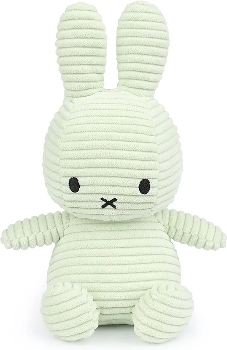 International Bon Ton Toys Nijntje Corduroy Knuffel 23cm - Fresh Mint