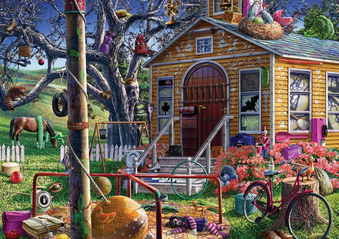 KS Games Lonely House Puzzel - 1000 stukjes - 68 x 48 cm