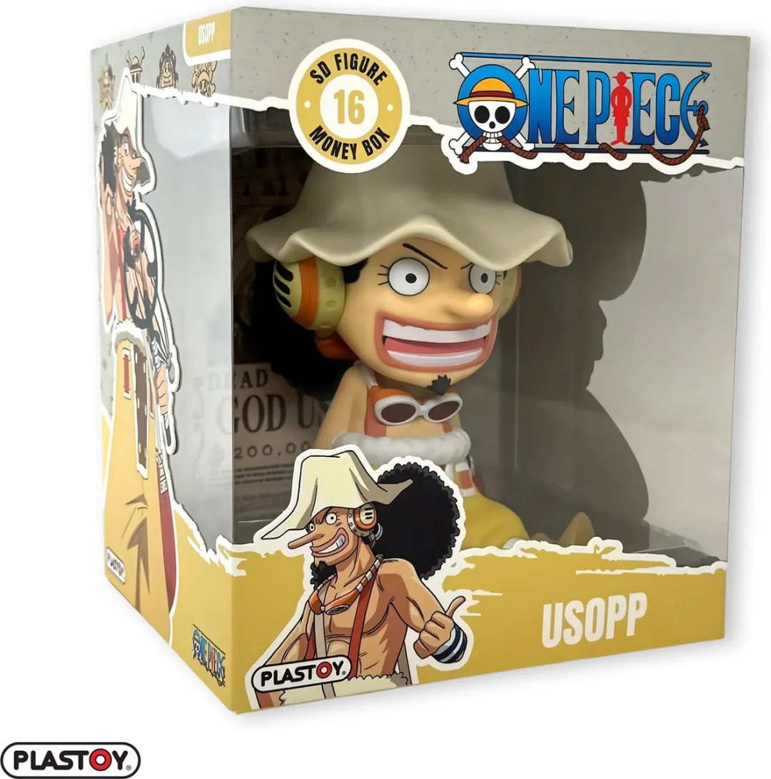Plastoy One Piece Usopp Spaarpot - Veelkleurig - afbeelding 2 van 5