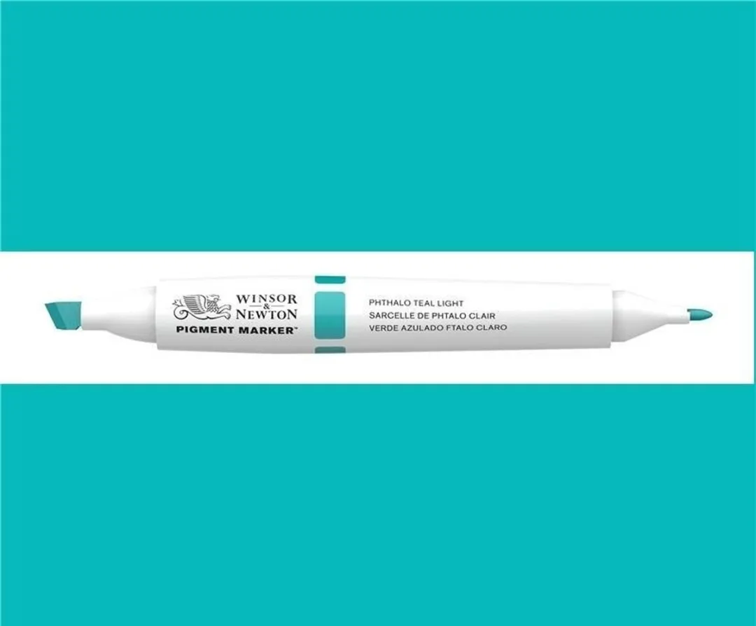 Winsor & Newton Pigment Marker Phthalo Teal Light 0202/067