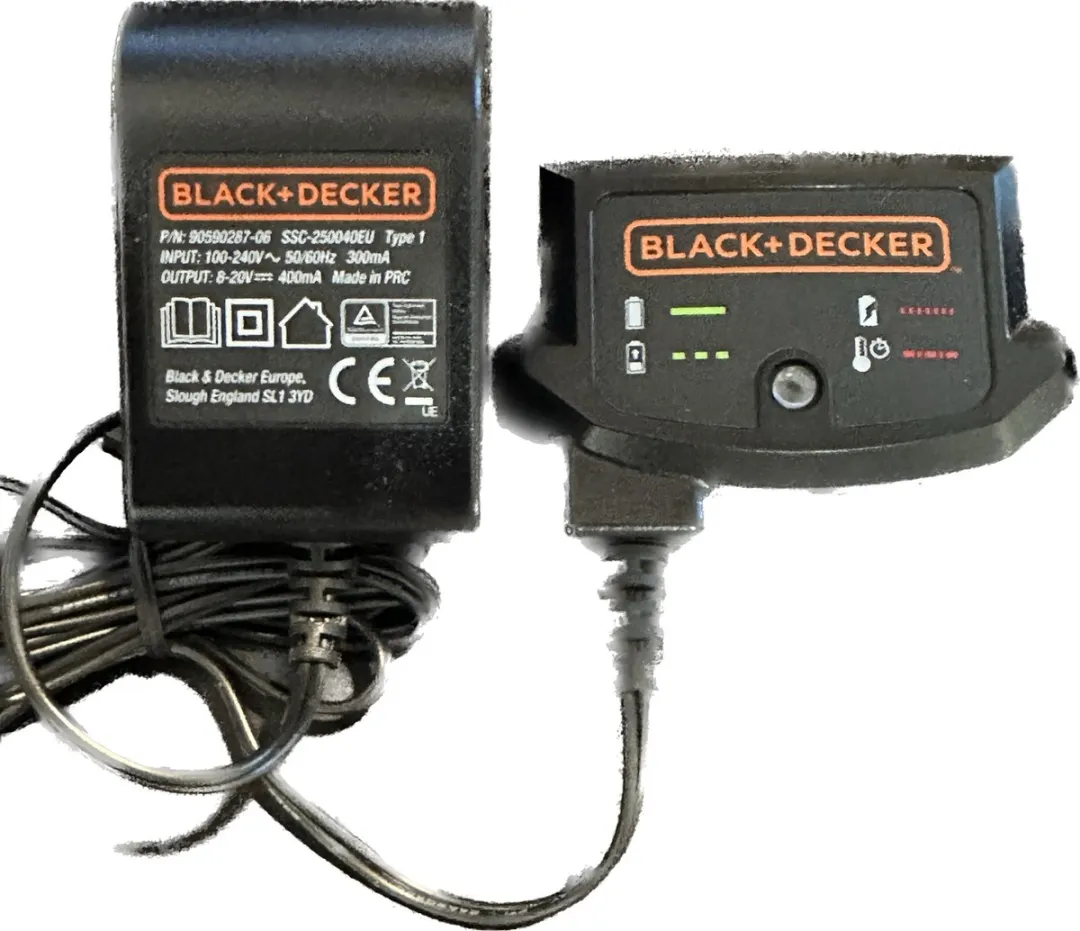Black + Decker Oplader - Acculader voor elektrisch gereedschap (90590287-06)