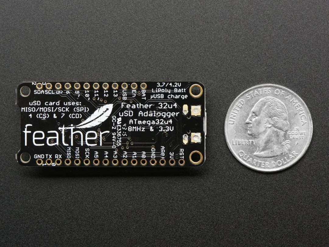 Adafruit Feather 32u4 Adalogger 2795