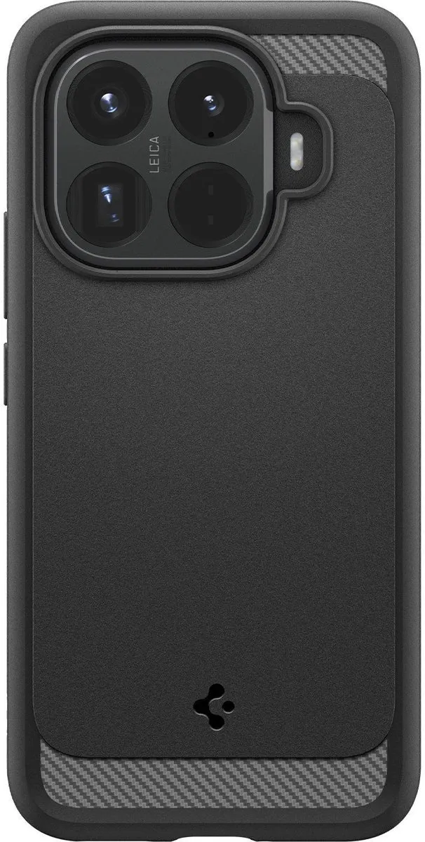 Spigen Rugged Armor ACS11152 Backcover - Xiaomi 15T Pro - Zwart