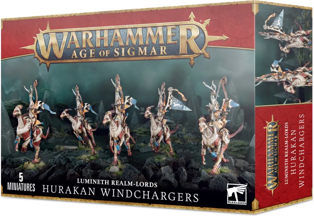Games Workshop Lumineth Realm-Lords Hurakan Windchargers