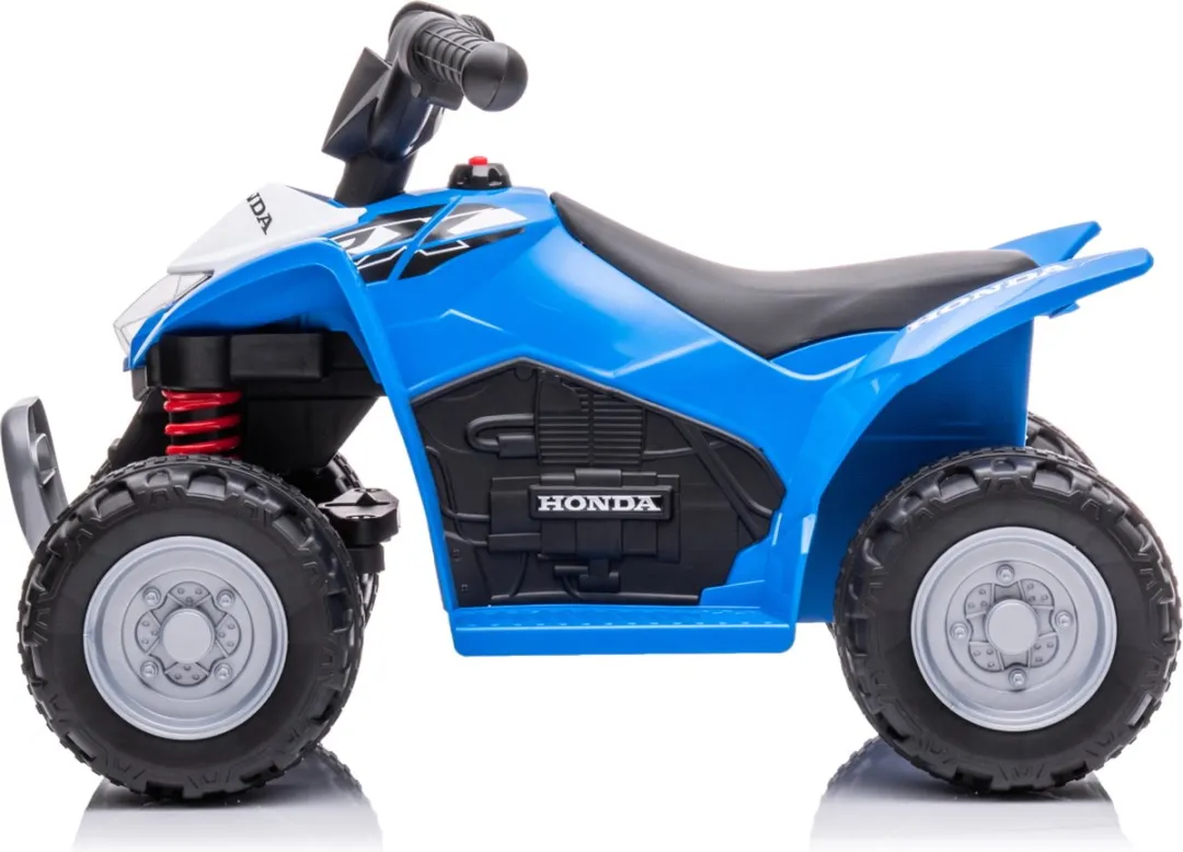 Eco Toys Honda Elektrische Kinderquad Blauw - 2,8 km/u