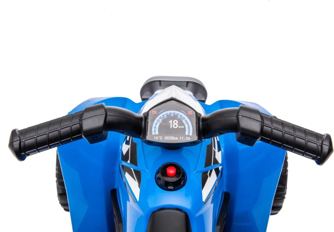 Eco Toys Honda Elektrische Kinderquad Blauw - 2,8 km/u