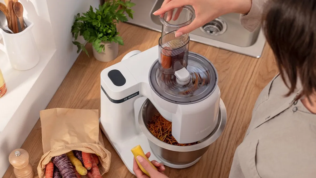 Bosch MUM Serie 2 MUMS2EW01 Keukenmachine 700W - 3 Snijschijven - Wit