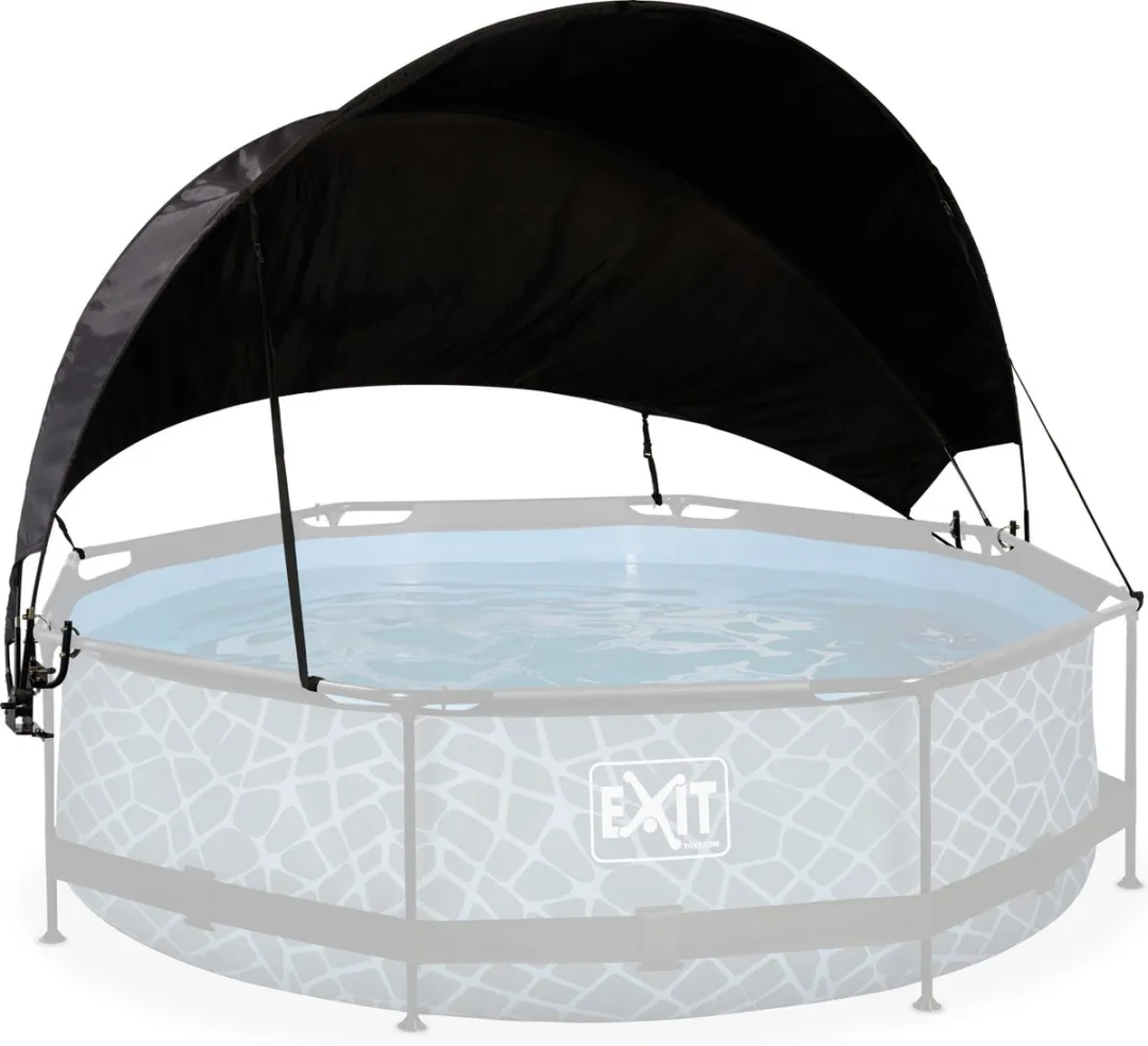 EXIT Toys Zwembad Schaduwdoek 360cm - Zwart