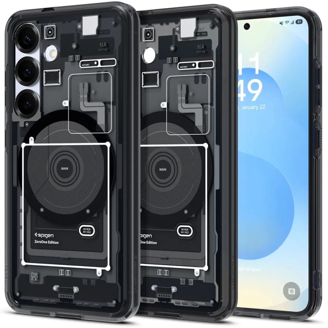 Spigen Ultra Hybrid MagFit Hoesje - Samsung Galaxy S25 - Zwart