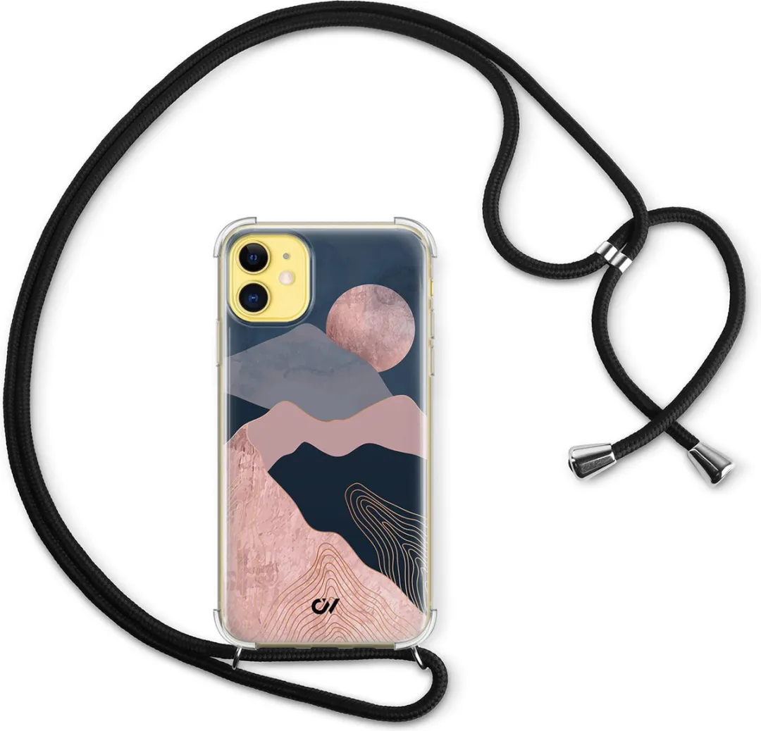 Casevibes Telefoonhoesje iPhone 11 Landscape Roze - C/11/UV/005