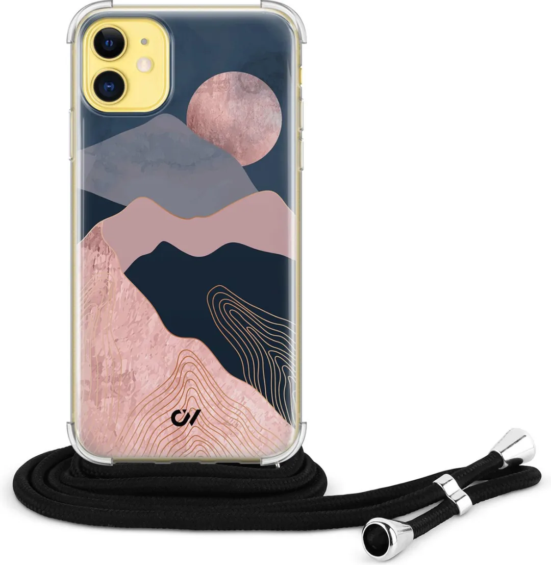 Casevibes Telefoonhoesje iPhone 11 Landscape Roze - C/11/UV/005