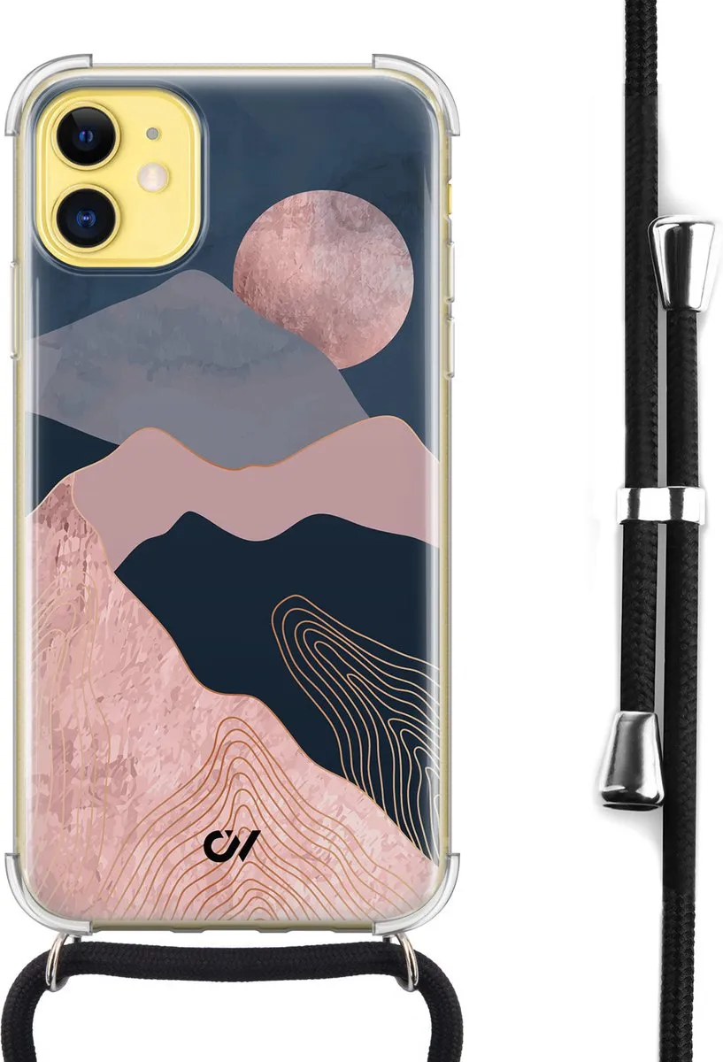 Casevibes Telefoonhoesje iPhone 11 Landscape Roze