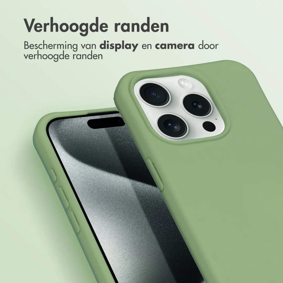 Imoshion Hoesje iPhone 15 Pro - Groen - SH00070505