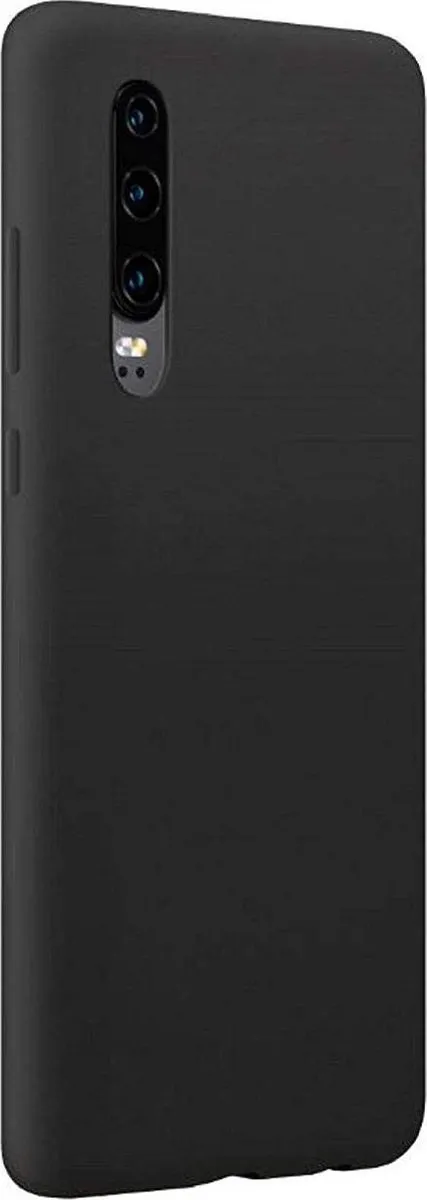 BMAX Siliconen Hoes Huawei P30 - Zwart
