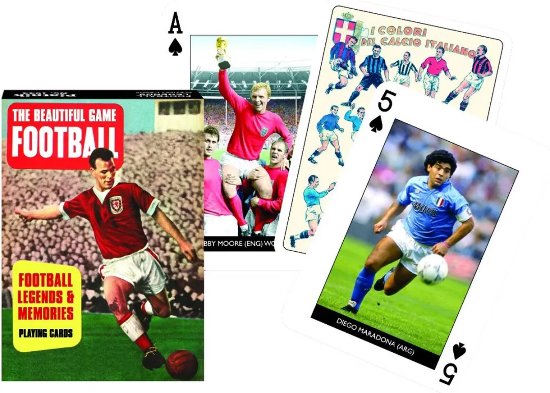 Piatnik Voetbal Legenden Speelkaarten 900189