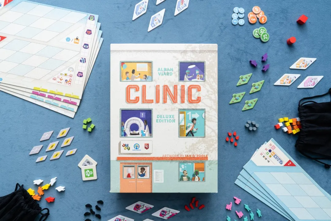 Capstone Games CliniC Deluxe Edition Bordspel - Engelstalig