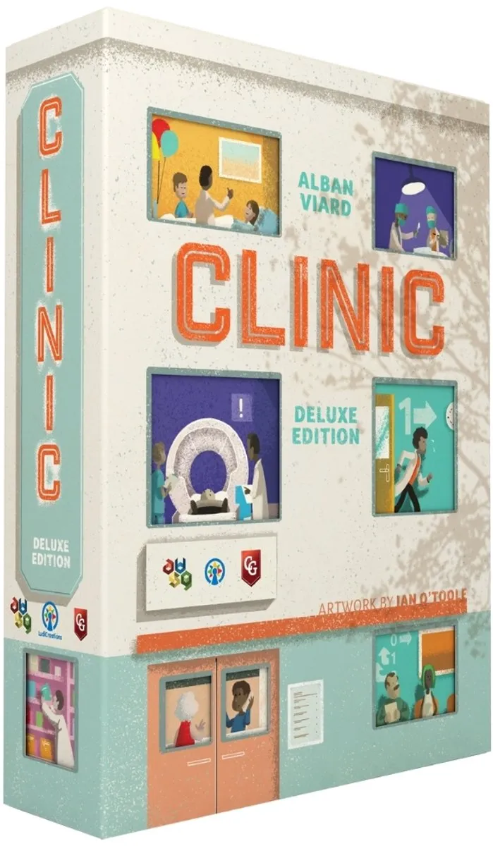 Capstone Games CliniC Deluxe Edition Bordspel
