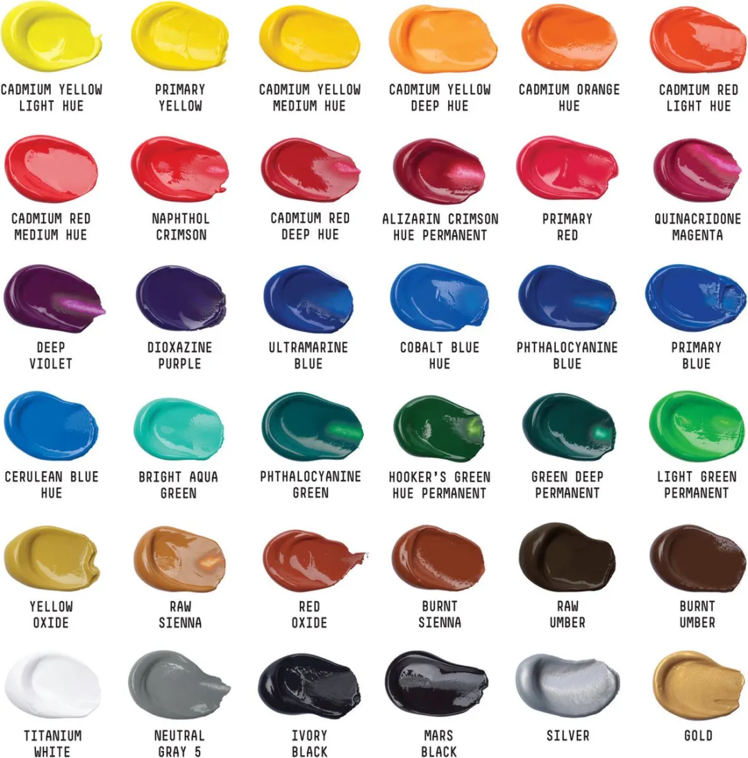Liquitex Basics Acrylicverf 36 Kleuren - 22ml