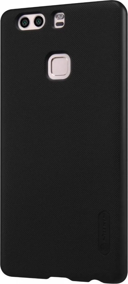 Nillkin Super Frosted Shield Backcover Huawei P9 Plus - Zwart - afbeelding 5 van 6