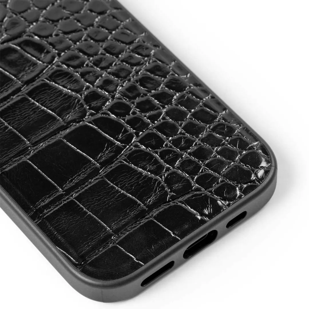 iDeal of Sweden iPhone Backcover Vegan Leather IDVLC-I2361-334 - Zwart