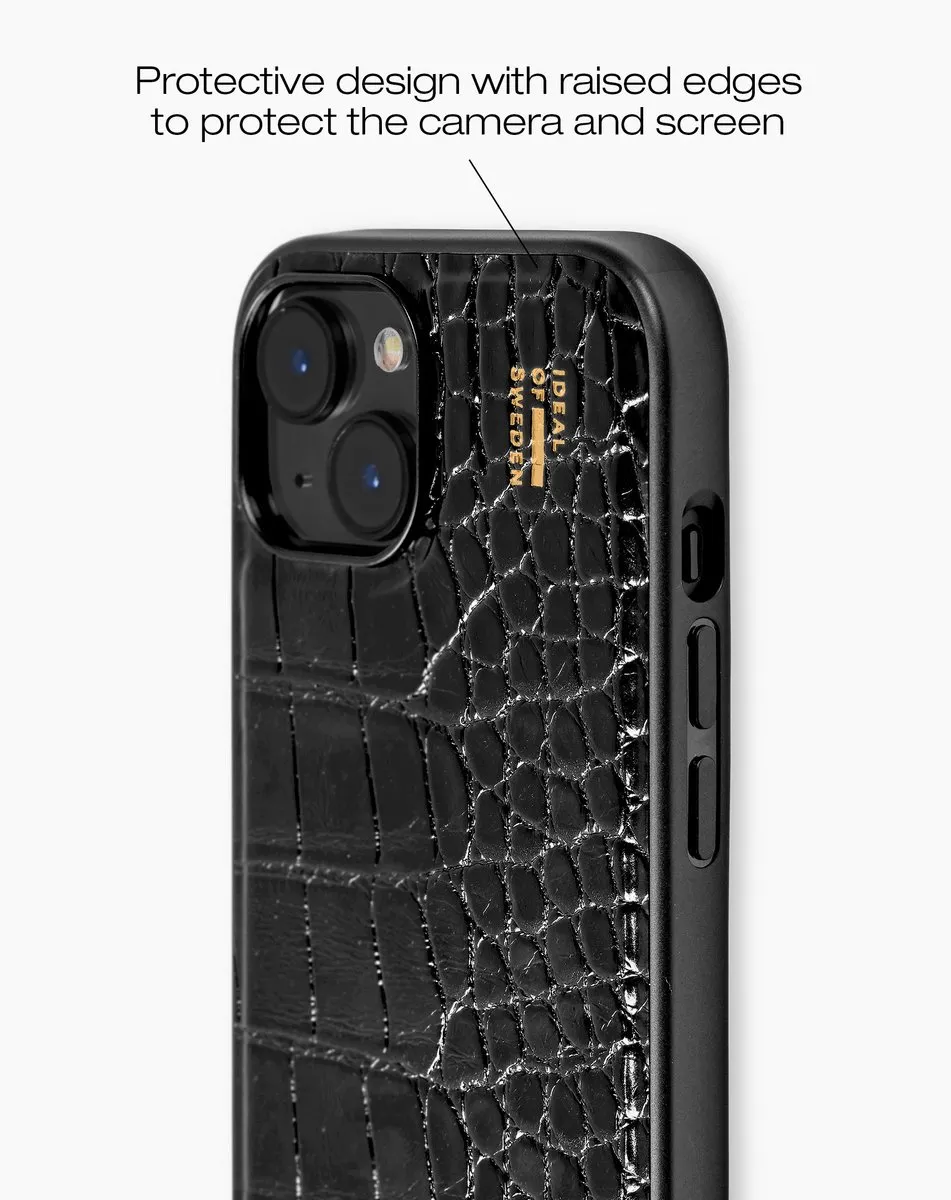 iDeal of Sweden iPhone Backcover Vegan Leather IDVLC-I2361-334 - Zwart
