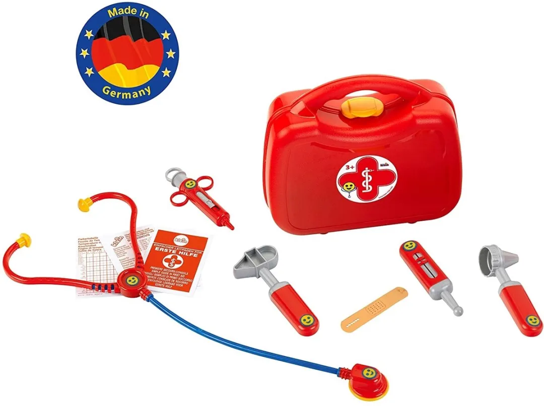 Klein Toys Dokterskoffer - 21,5x8,5x20cm Rood - afbeelding 6 van 6