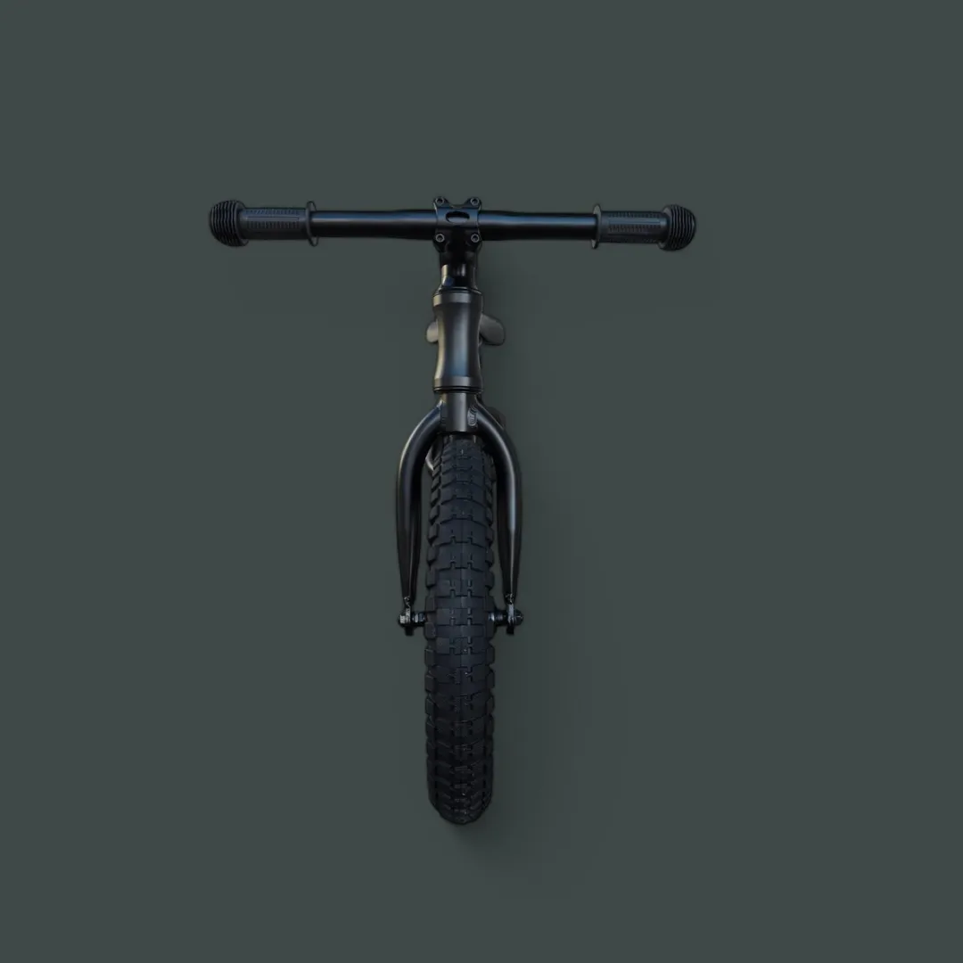 Jobber Fatbike Loopfiets 14 inch - Zwart