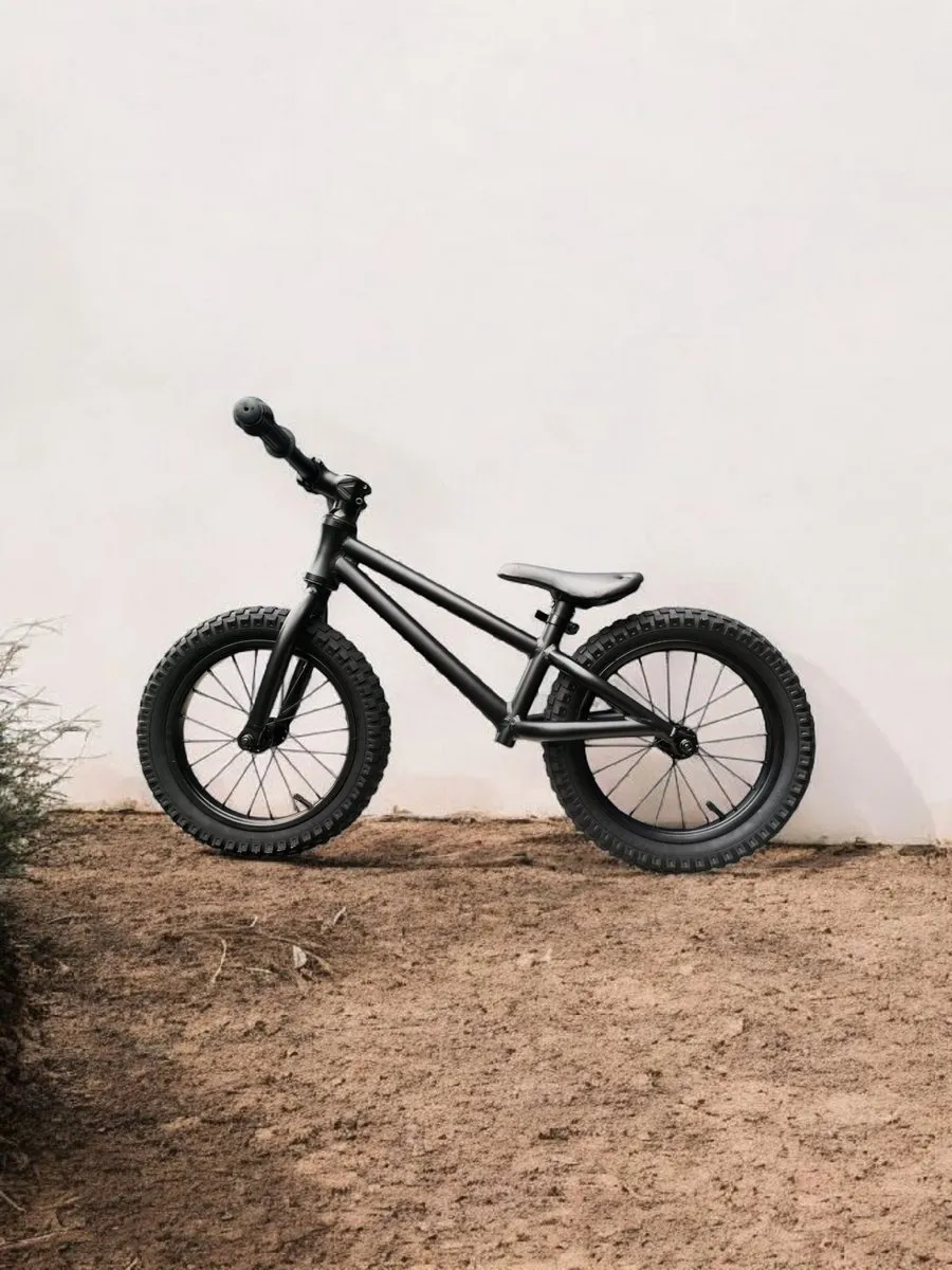 Jobber Fatbike Loopfiets 14 inch - Zwart