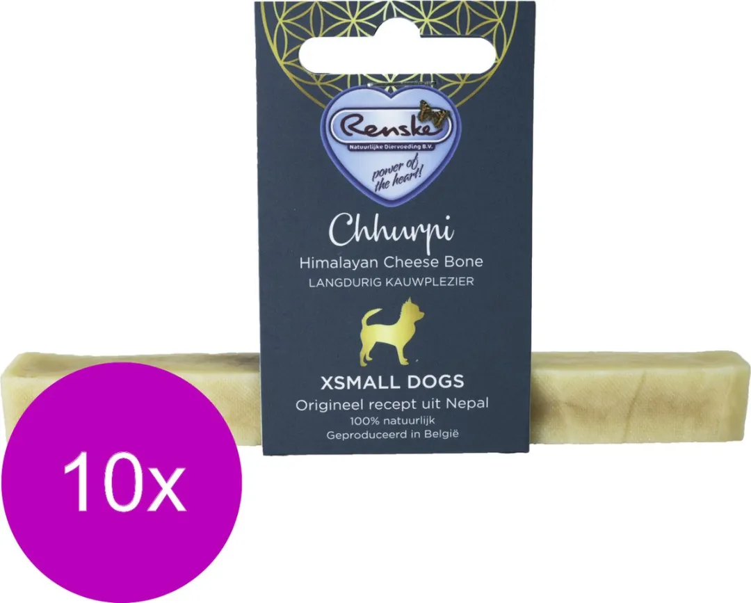 Renske Chhurpi Kauwkluif Melk - 10 Stuks