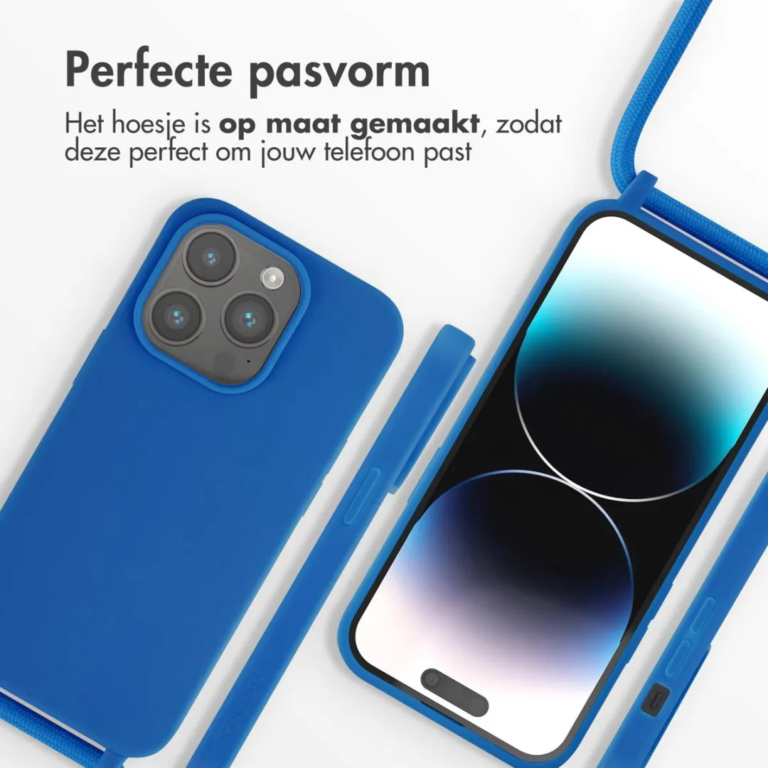 Imoshion Siliconen Hoesje iPhone 14 Pro - Blauw