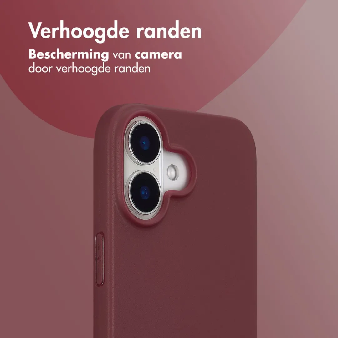 Imoshion Hoesje iPhone 16 Wine Red
