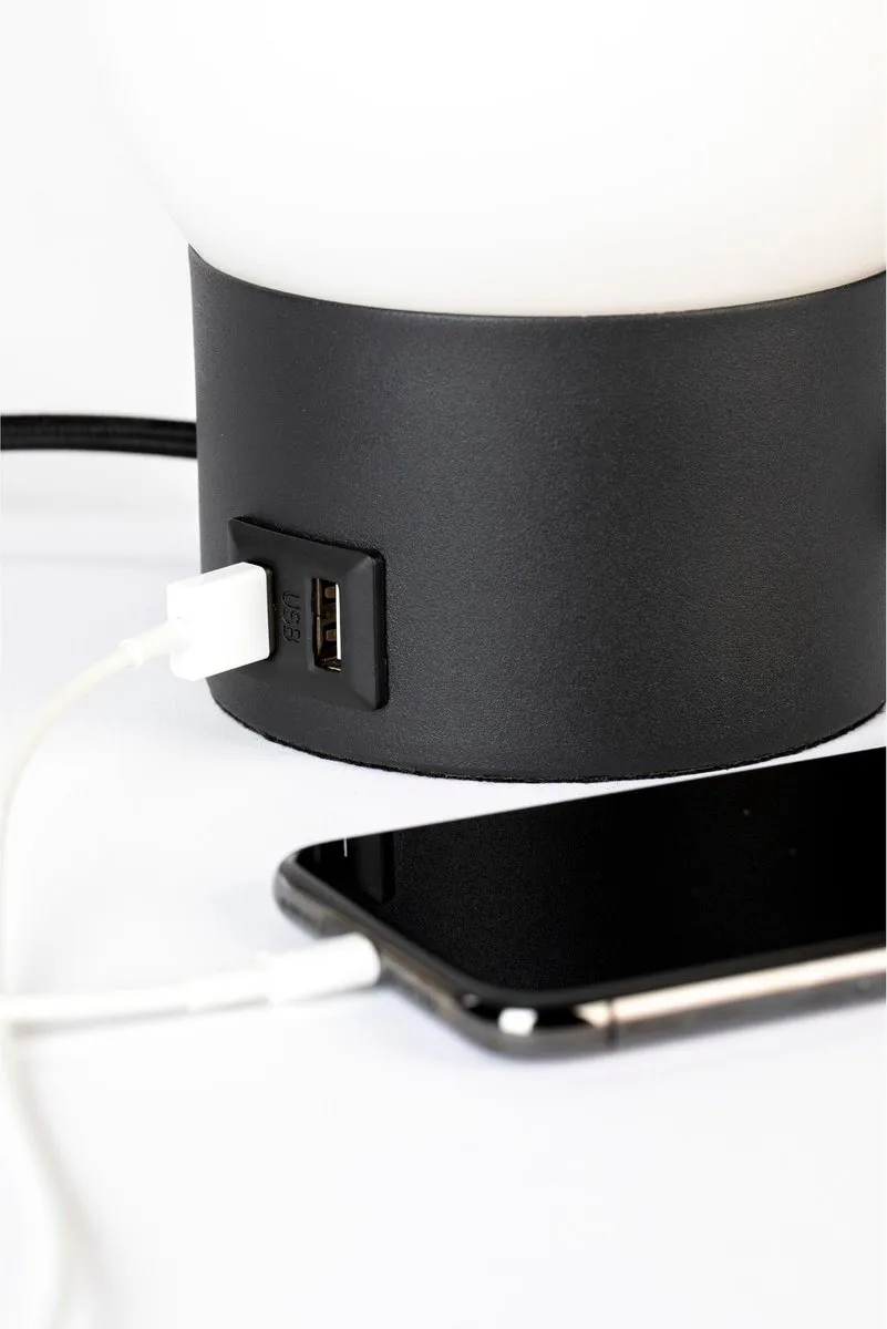 Zuiver Urban Charger Tafellamp - Zwart