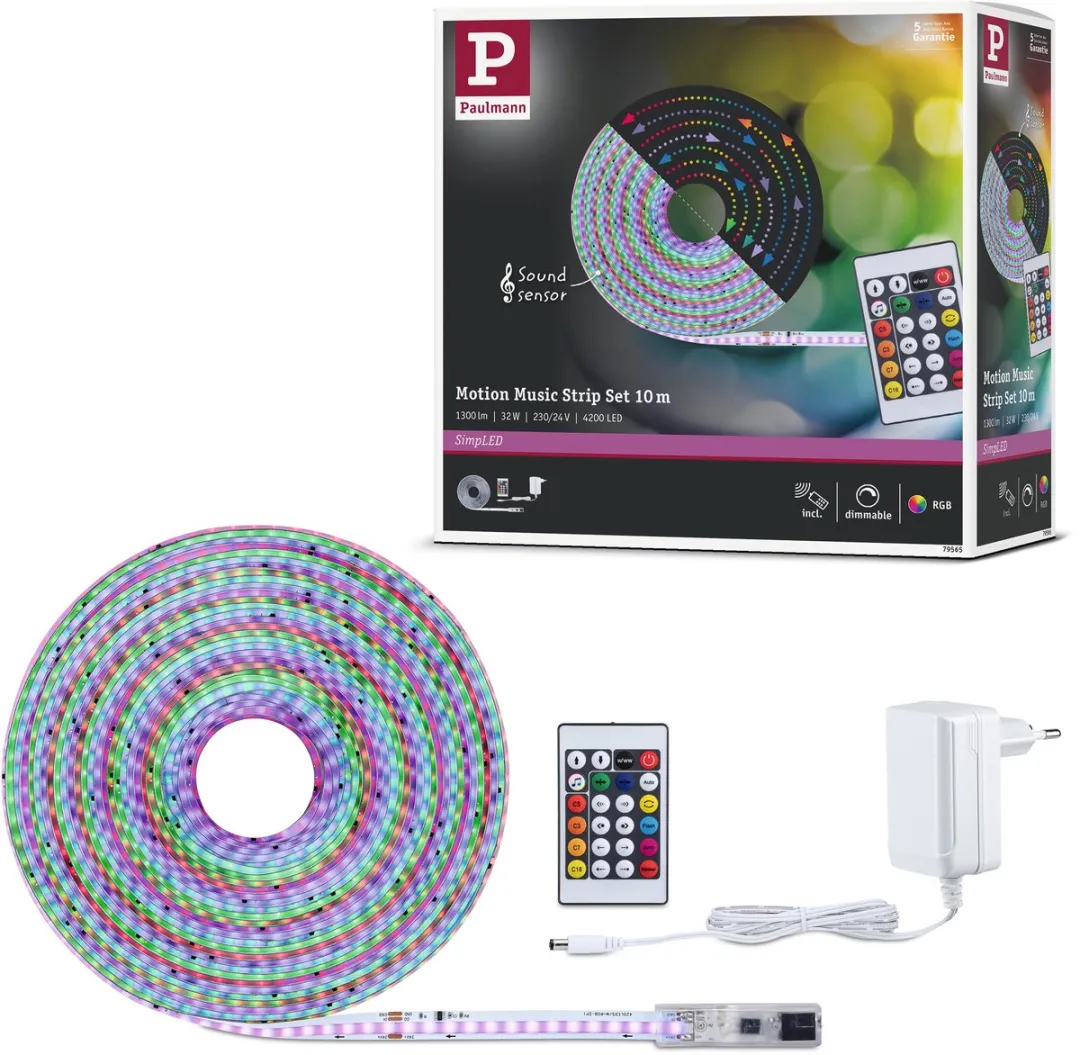 Paulmann SimpLED LED Strip RGBIC 10m