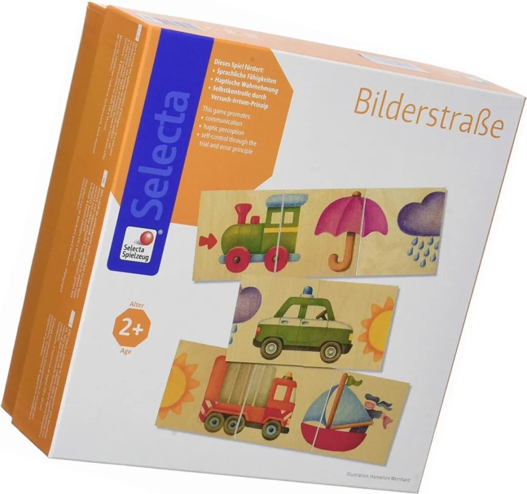 Selecta Houten Puzzelstraatjes 62055