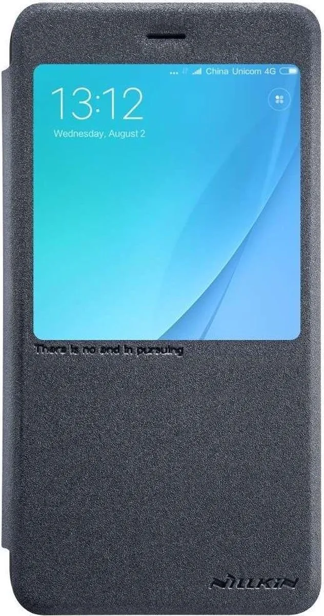 Nillkin Sparkle Series Leather Case Xiaomi Mi A1 - Zwart - afbeelding 3 van 6