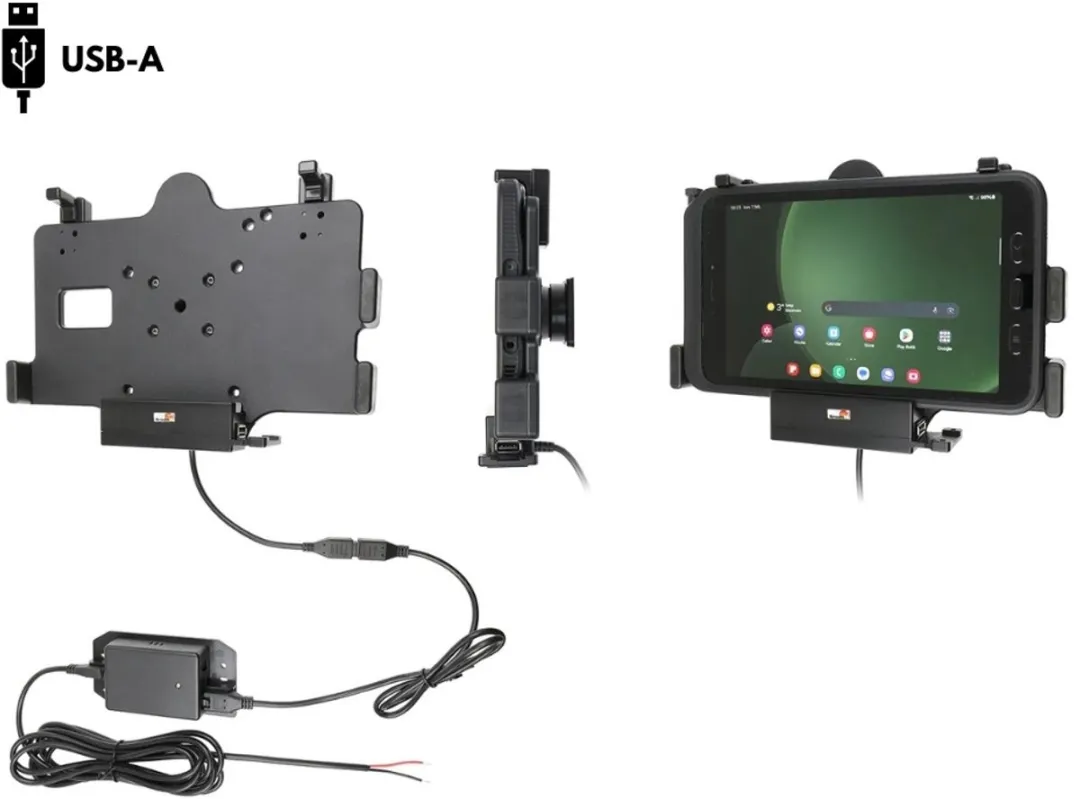 Brodit Halter Galaxy Tab Active 5 Molex - Zwart