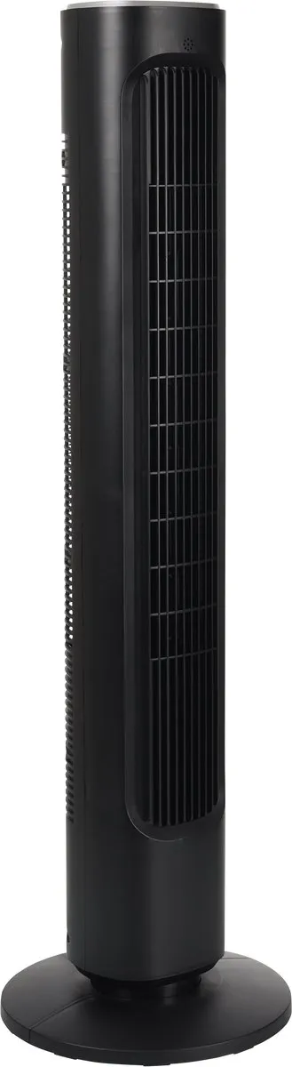 Princess DC Torenventilator 101cm – Extra Stil - 12 Snelheden – Oscillatie – Timer 1-8uur – Met Afstandsbediening - Staande Ventilator – 50W– Zwart - 352390