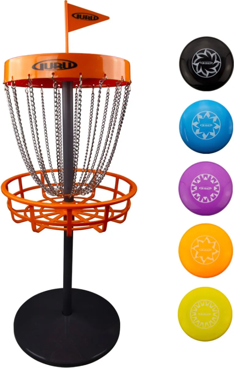 Schildkröt Disc Golf Minibak-Set 5 Schijven - Multicolor