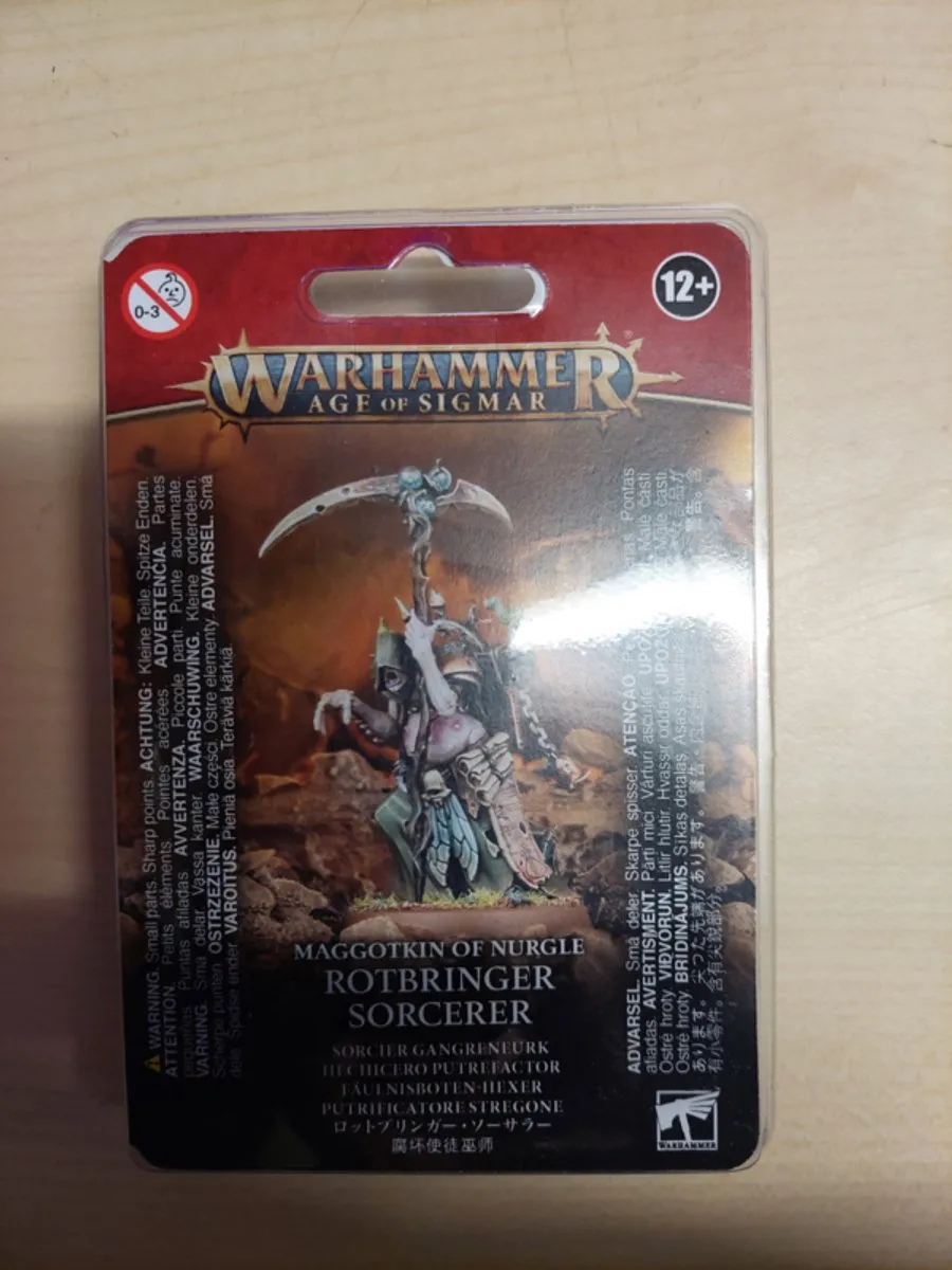 Games Workshop Maggotkin of Nurgle Rotbringer Sorcerer
