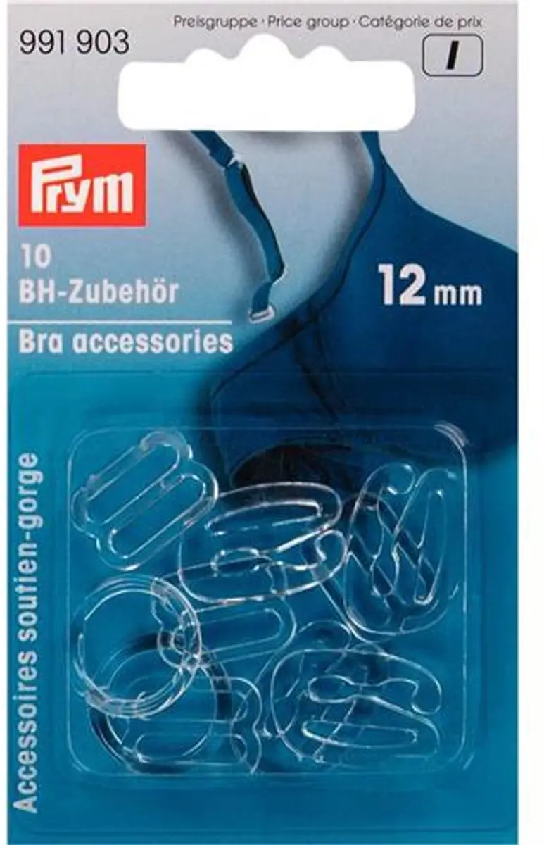 Prym BH-accessoires - Transparant - 10 Stuks - afbeelding 5 van 6
