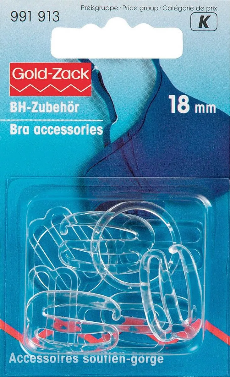 Prym BH-accessoires - Transparant - 10 Stuks