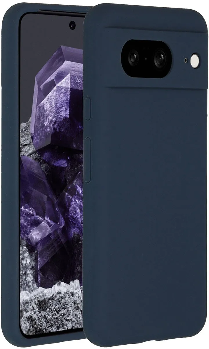Accezz Hoesje Google Pixel 8 - Donkerblauw